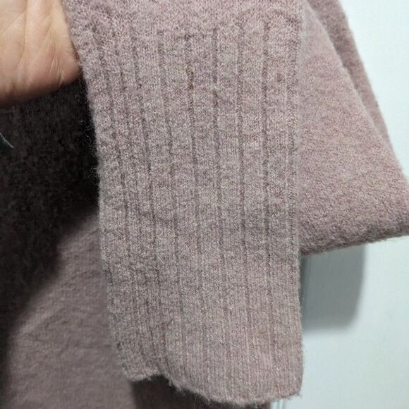 Madewell | Inland turtleneck sweater in mauve - Picture 6 of 10